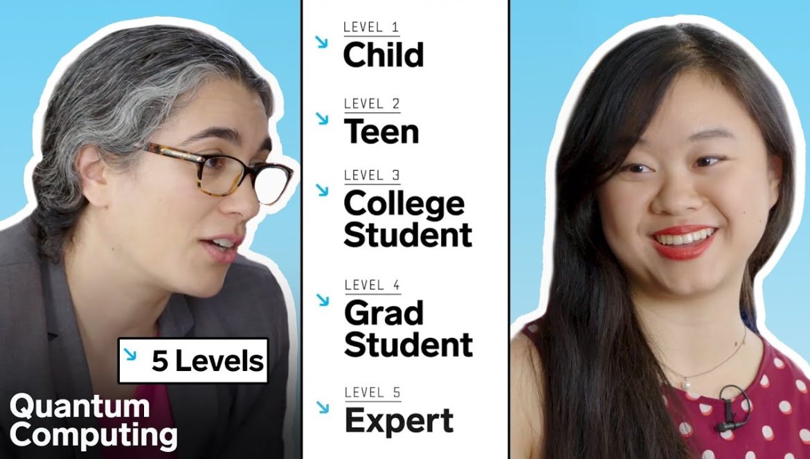 Quantum Computing Expert Explains One Concept in 5 Levels of Difficulty |06-25-2018