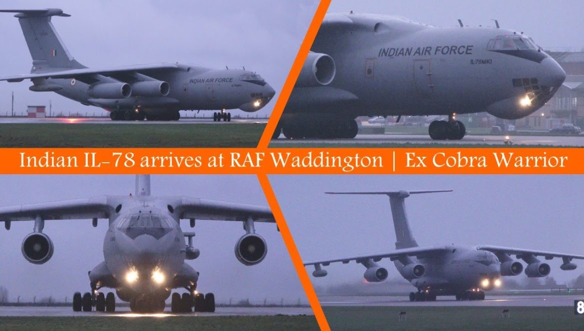 Indian Air Force Ilyushin Il-78MKI | RAF Waddington….02-02-2023