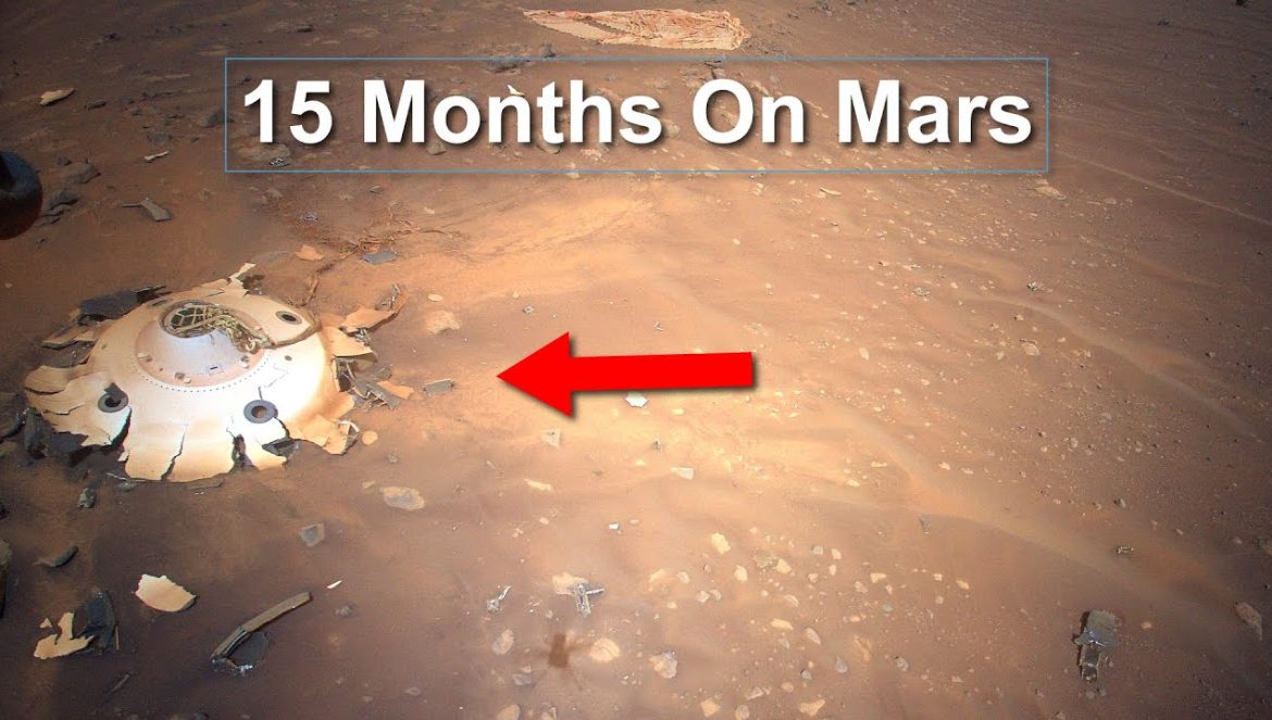 15 Months On Mars: Ingenuity Finds Eerie Spacecraft Wreckage….03-31-2023