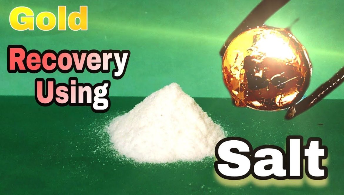 Gold Recovery Using Salt | Recover Gold From Gold Plated Pins | Electrolysis Gold Recovery….02-28-2023