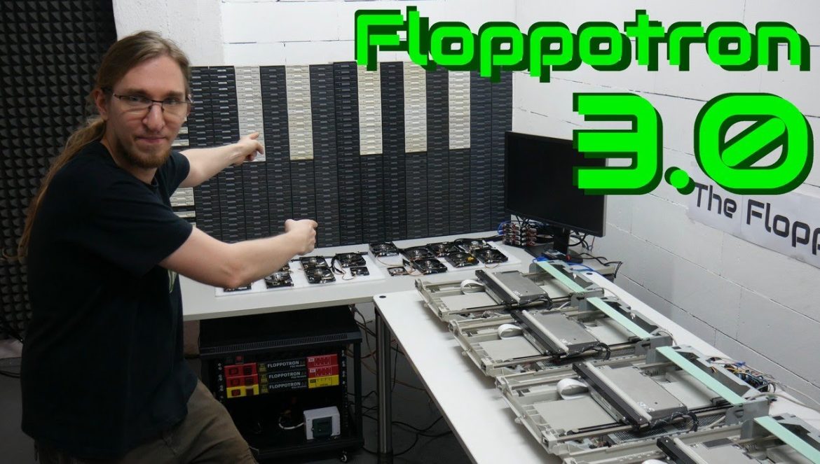 The Floppotron 3.0 – Computer Hardware Orchestra….06-13-2022