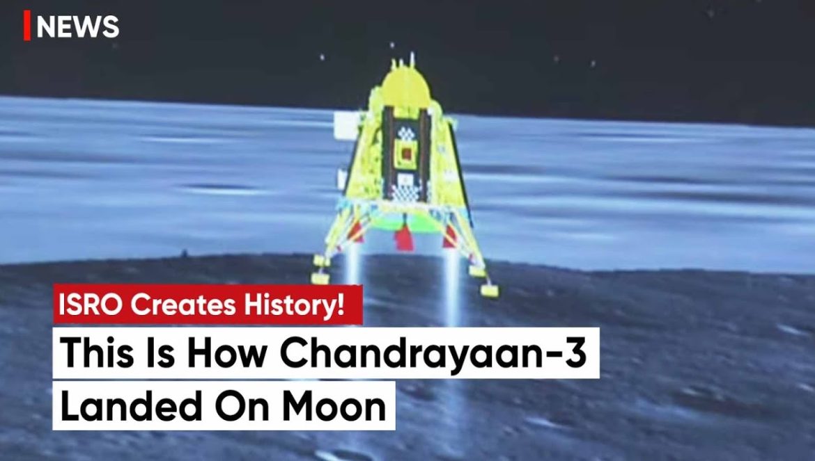Chandrayaan 3 Lander Makes A Successful And Safe Soft Landing | ISRO Chandrayaan 3 Landing….08-23-2023