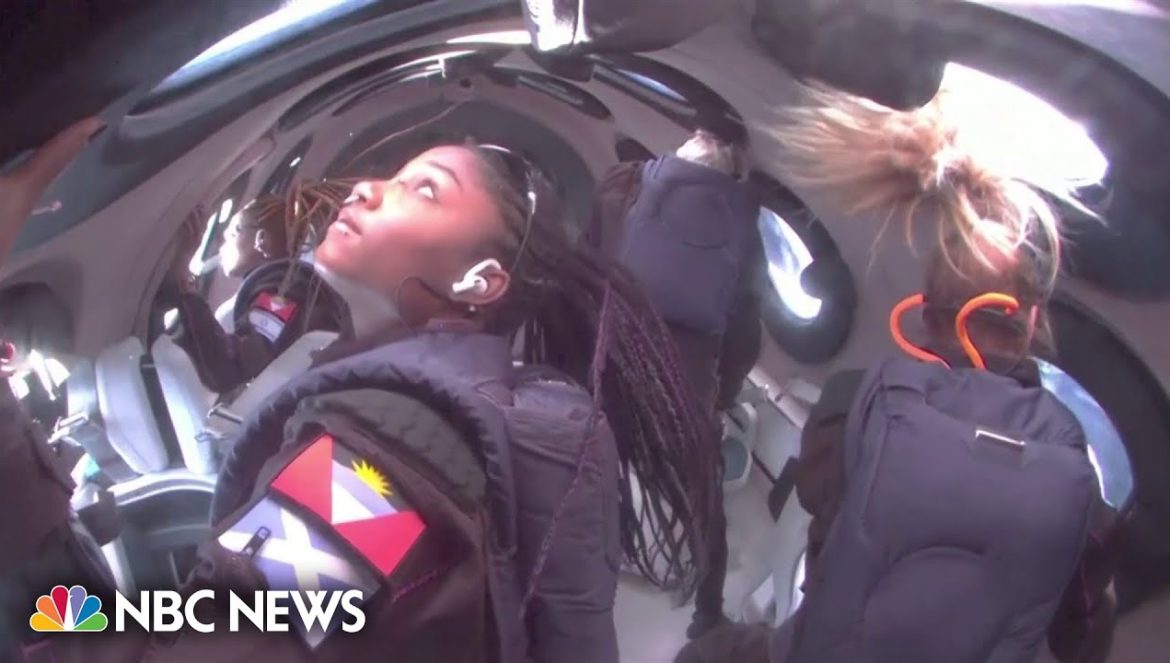 First Virgin Galactic civilian spaceflight reaches space….08-10-2023