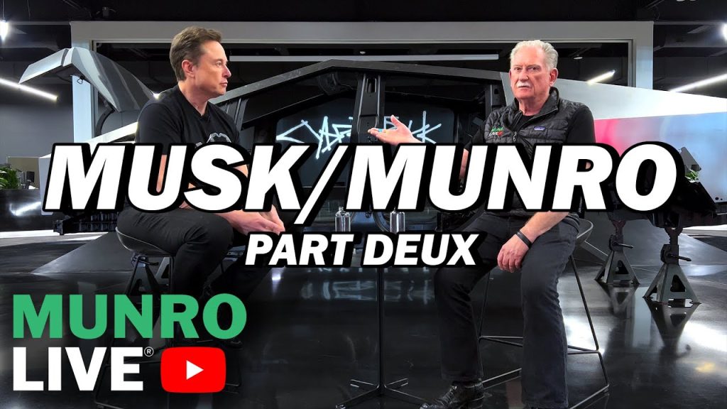 Elon Musk and Sandy Munro discuss the Cybertruck….12-05-2023