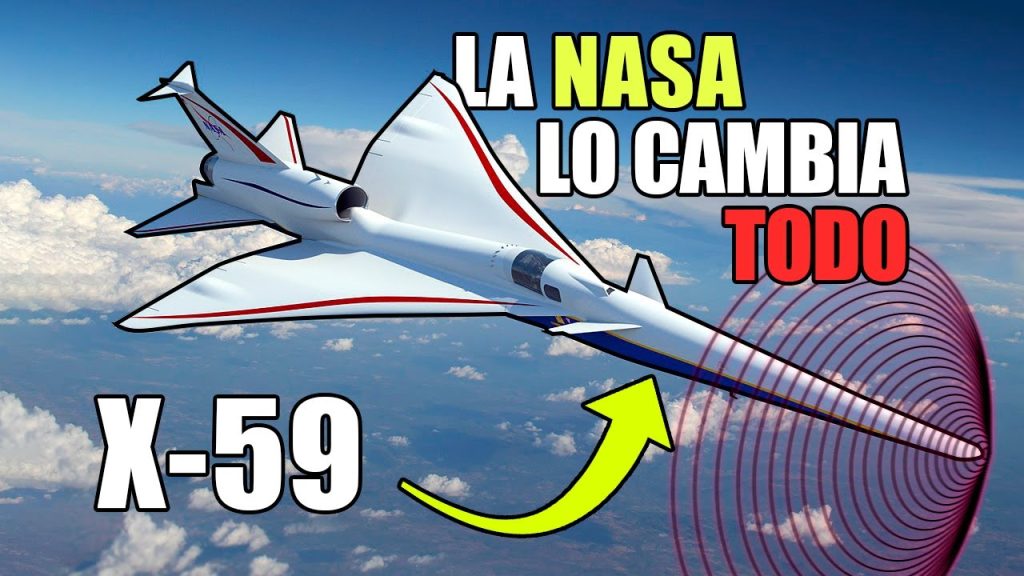 El Nuevo Avión Supersónico de La Nasa X-59….01-09-2023