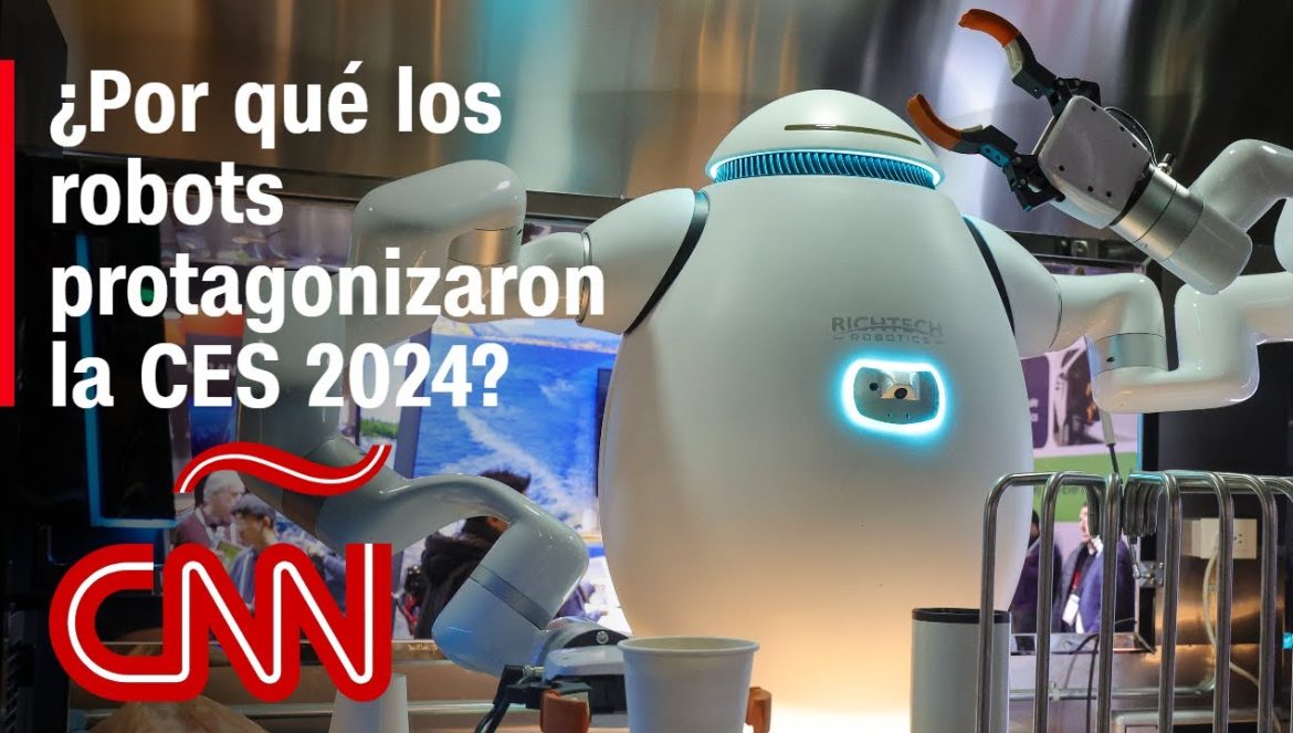 Los robots que se robaron la atención en la feria tecnológica CES 2024….01-13-2024