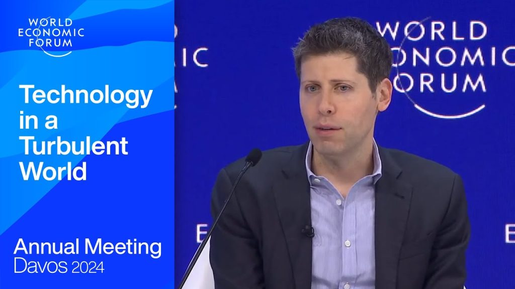 Technology in a Turbulent World | Davos 2024 | World Economic Forum….01-18-2024