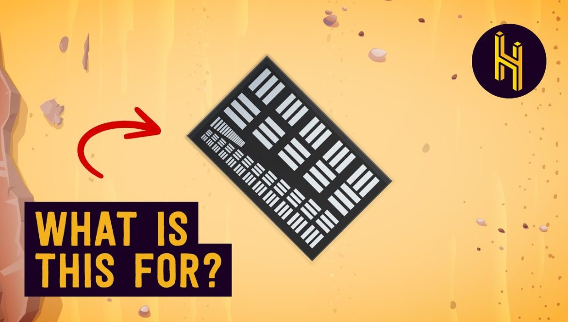 Why There’s a Giant Barcode In The Middle of the Mojave Desert….01-11-2024