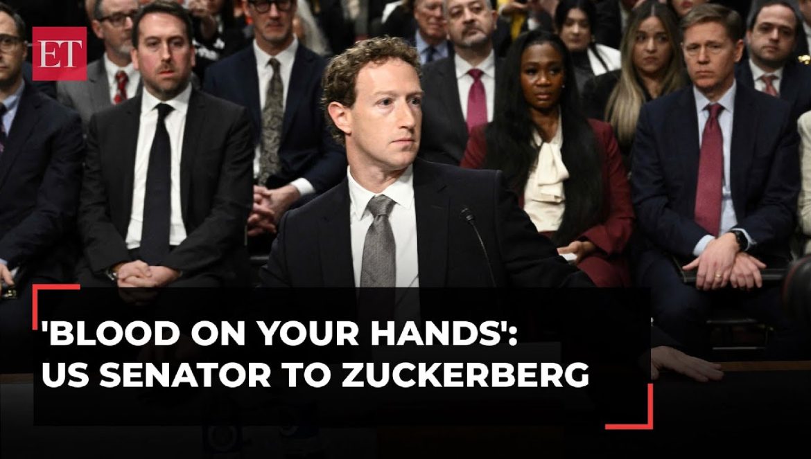 Mark Zuckerberg and tech CEOs told ‘you have blood on your hands’ at US Senate child safety hearing….02-01-2024