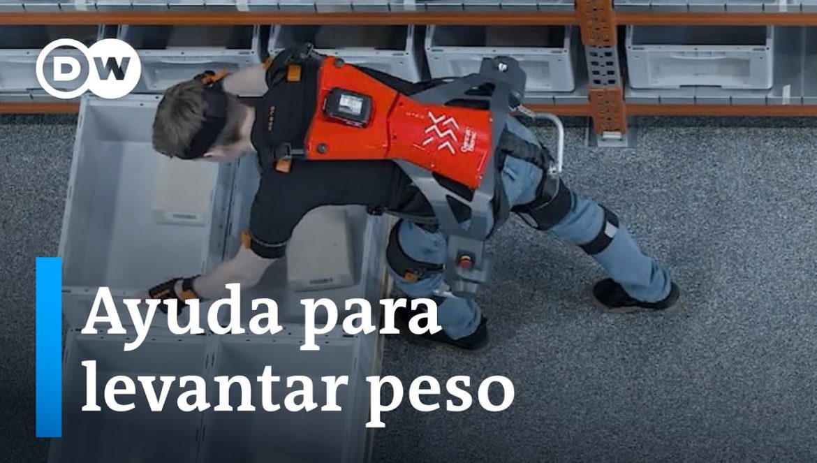 Exoesqueletos diseñados para proteger la espalda al levantar pesos….04-27-2024