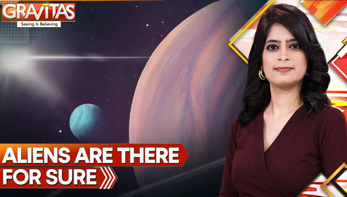 Gravitas: Most promising indication of life on another planet found….04-29-2024