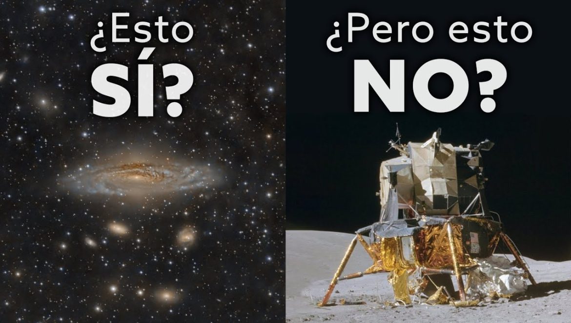 ¿Por qué NO HAY FOTOS de las misiones APOLLO, pero SÍ de GALAXIAS lejanas?