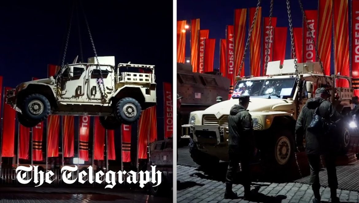 Russia to show off Western vehicles captured in Ukraine during Victory Day celebrations….04-29-2024