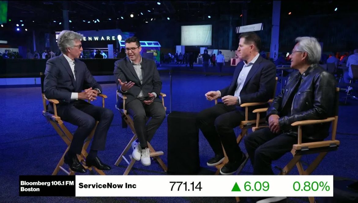 Michael Dell, Jensen Huang and Bill McDermott on New AI Factories….05-20-2024