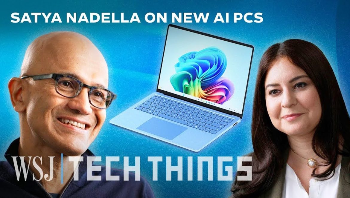 Microsoft CEO on How New Windows AI Copilot+ PCs Beat Apple’s Macs | 05-20-2024