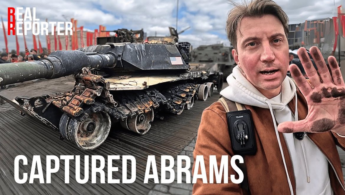 Up-Close Look at Captured Abrams and Leopard in Moscow….05-02-2024
