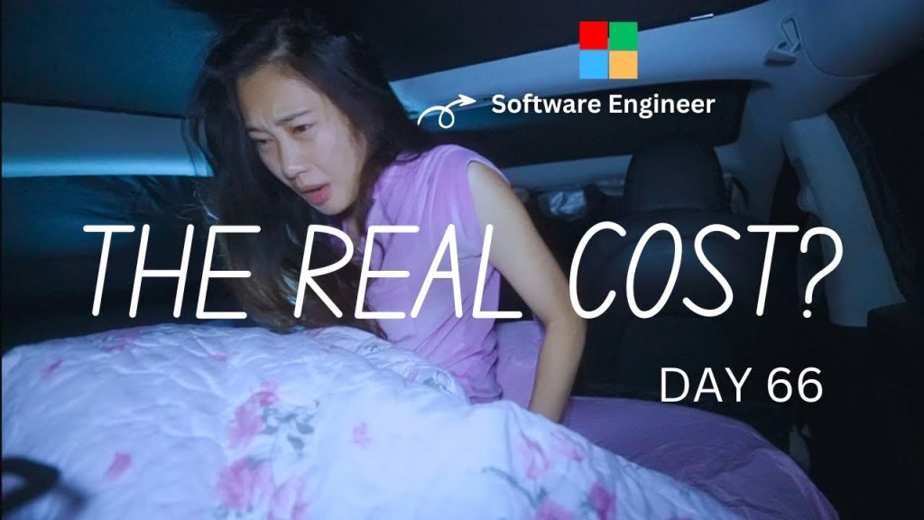 0 living cost 0 friends, life as a Silicon Valley software engineer live in a car | Hannah’s Diaries….05-10-2024