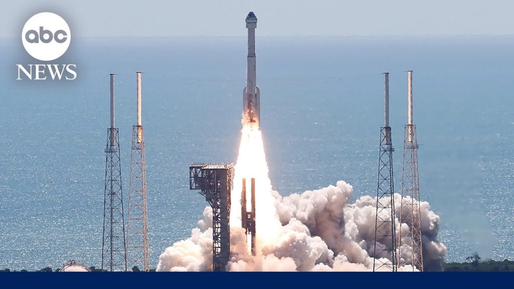 Boeing’s Starliner spacecraft launches first ever crewed test flight….06-05-2024