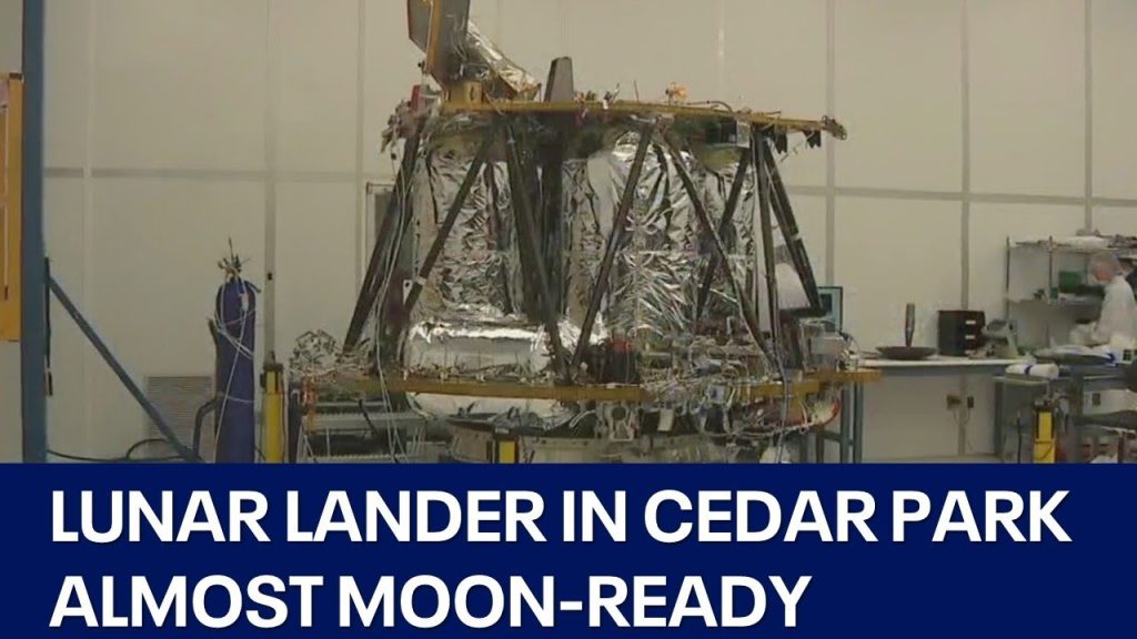 Lunar lander in Cedar Park almost ready for the moon | 06-13-2024