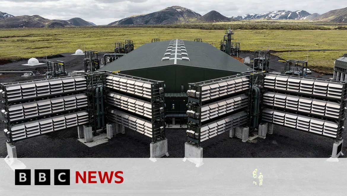 Inside the hidden carbon plant pulling CO2 from thin air….07-28-2024