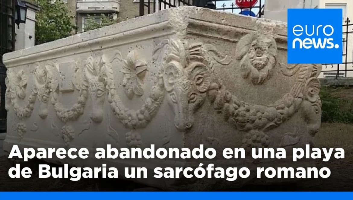 Aparece abandonado en una playa de Bulgaria un sarcófago romano del siglo II….08-12-2024