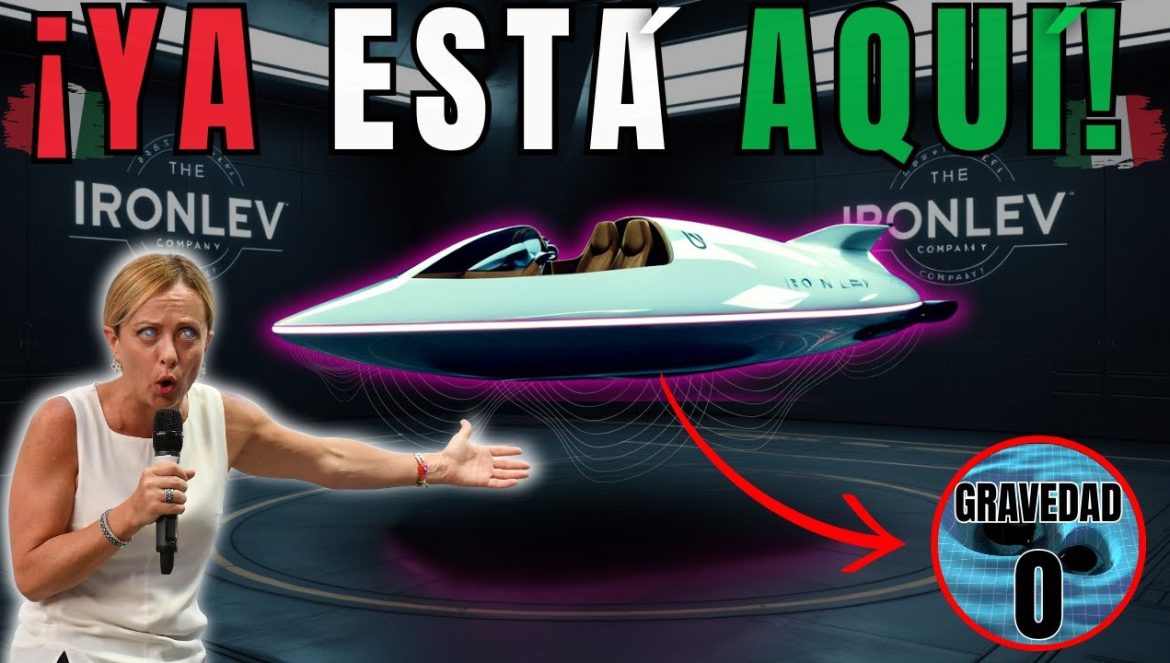 ITALIA: “Nuestro Vehículo ANTIGRAVITACIONAL Va a DESTRUIR La Industria Del Transporte”…. 08-19-2024