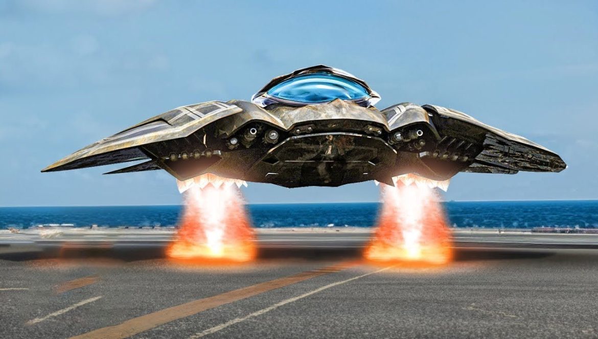 Un caza de 6ª generación en un portaaviones estadounidense….08-04-2024