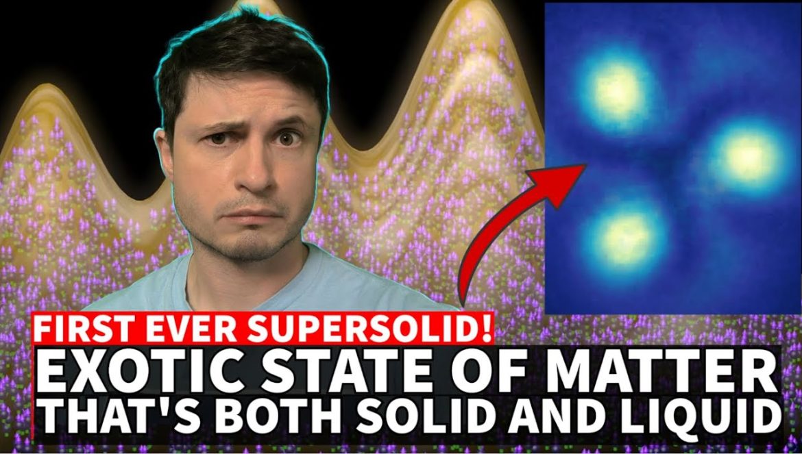 After 50 Years, Supersolid State of Matter Finally Confirmed…and It Can Be Stirred….11-10-2024