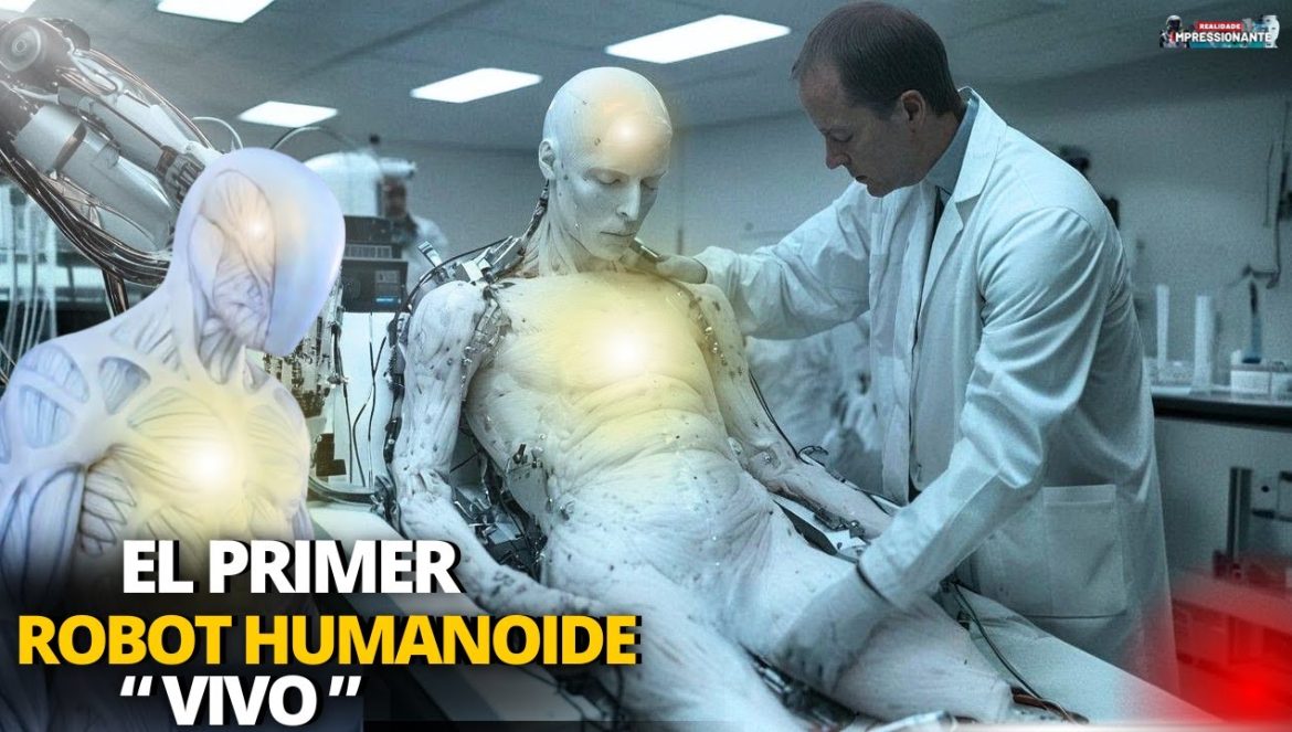 ¡Parece humano! Protoclone V1, robot más realista de la historia, ‘cobra vida’ | Cerebro artificial….02-23-2025