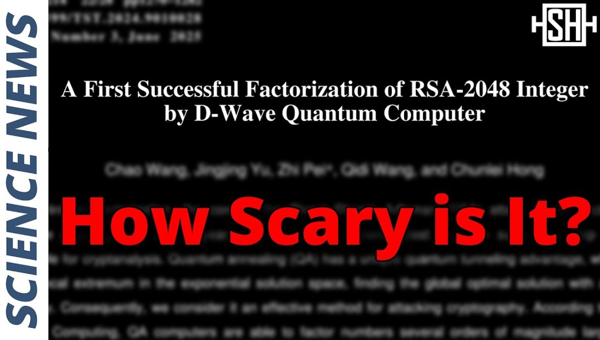 The Chinese claim to have achieved the “First Successful Factorization of the Enterin RSA-2028.” I’ve given him….05-11-2025