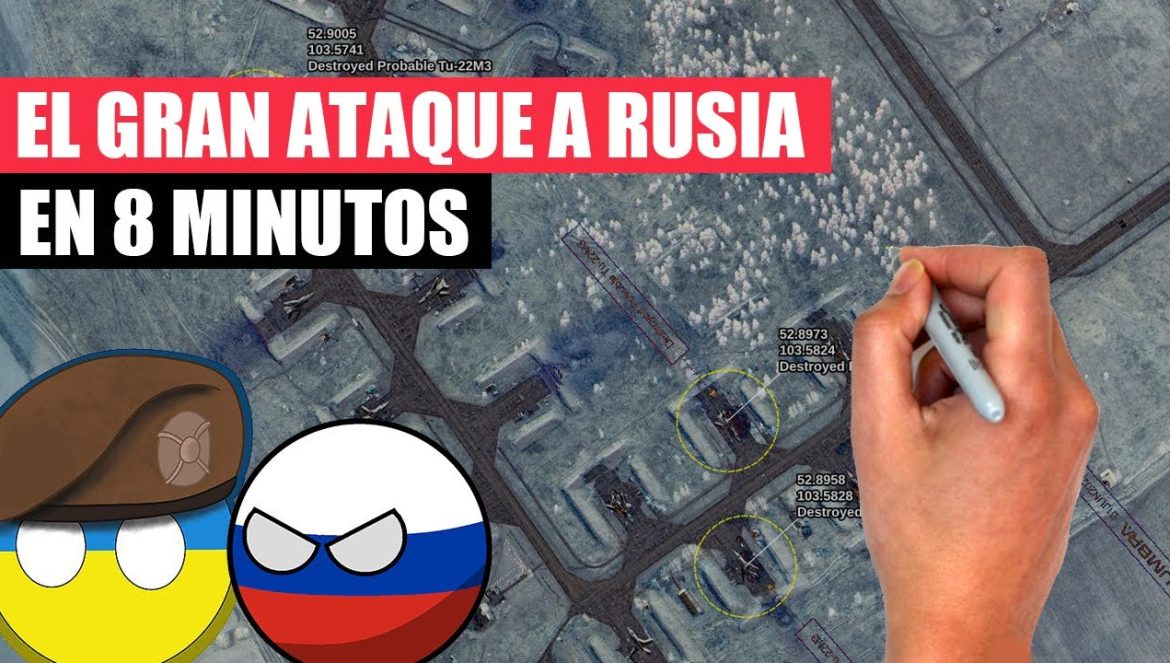  ASÍ es como UCRANIA ha acabado con los BOMBARDEROS NUCLEARES de Rusia….06-03-2025